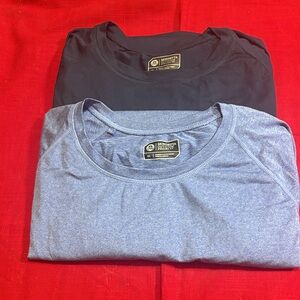Set of 2 Men’s Mondetta Dri fit short sleeve t shirts